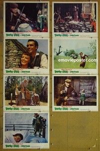Y605 DARBY O'GILL & THE LITTLE PEOPLE 7 lobby cards '59 Connery