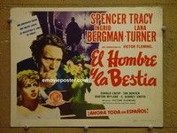 Y093 DR JEKYLL & MR HYDE Spanish title lobby card '41 Spencer Tracy