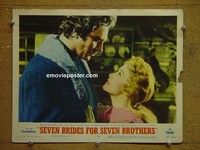 Z862 SEVEN BRIDES FOR SEVEN BROTHERS lobby card #8 '54 Powell