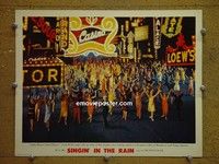Z881 SINGIN' IN THE RAIN #2 lobby card '52 gotta dance scene!