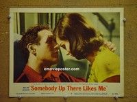 Z889 SOMEBODY UP THERE LIKES ME lobby card #3 '56 Newman