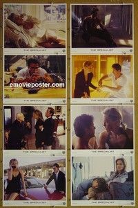 Y565 SPECIALIST 8 lobby cards '94 Sylvester Stallone