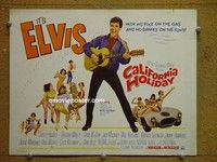 Y318 SPINOUT title lobby card '66 Elvis Presley, Shelley Fabares