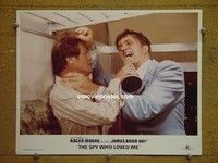 Z902 SPY WHO LOVED ME lobby card R84 Roger Moore & Jaws!