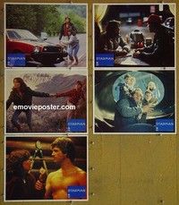 Y707 STARMAN 5 lobby cards '84 John Carpenter, Jeff Bridges