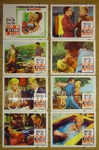 Y568 STOP ME BEFORE I KILL 8 lobby cards '61 Val Guest
