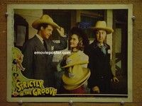 Z916 STRICTLY IN THE GROOVE lobby card '42 Franklin Pangborn