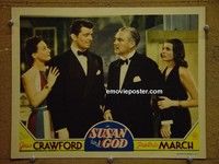 Z922 SUSAN & GOD lobby card '40 Joan Crawford, Rita Hayworth