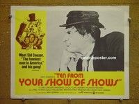Z236 10 FROM YOUR SHOW OF SHOWS lobby card '73 Sid Caesar