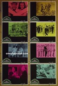 Y572 THAT'S ENTERTAINMENT 8 lobby cards '74 classic scenes!