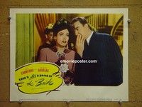Z941 THEY ALL KISSED THE BRIDE lobby card R55 Crawford