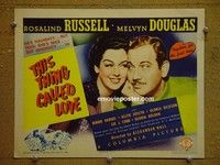 Y349 THIS THING CALLED LOVE title lobby card '41 Rosalind Russell