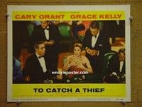 Z951 TO CATCH A THIEF lobby card #8 '55 Cary Grant at casino!