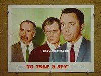 Z953 TO TRAP A SPY lobby card #1 '66 Man from UNCLE!