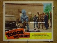 Z954 TOBOR THE GREAT lobby card #7 '54 funky robot!