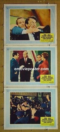 Y955 TORN CURTAIN 3 lobby cards #1 '66 Paul Newman, Hitchcock