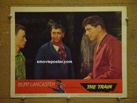 Z966 TRAIN lobby card #1 '65 Burt Lancaster
