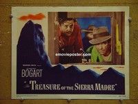 Z969 TREASURE OF THE SIERRA MADRE lobby card #2 48 Bogart w/gun