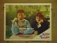 Z972 TRIPLE TROUBLE lobby card #5 '50 Bowery Boys, Gorcey