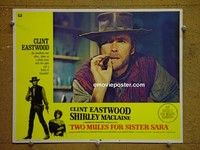 Z241 2 MULES FOR SISTER SARA lobby card #6 '70 Clint Eastwood