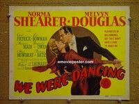 Y382 WE WERE DANCING title lobby card '42 Norma Shearer, Douglas