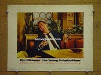 ZZ41 YOUNG PHILADELPHIANS lobby card #2 '59 drunk Paul Newman!