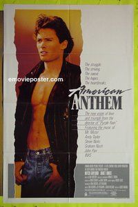 A060 AMERICAN ANTHEM one-sheet movie poster '86 Mitchell Gaylord