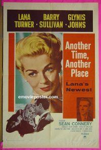 A079 ANOTHER TIME ANOTHER PLACE one-sheet movie poster '58 Lana Turner