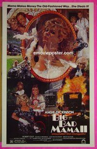 A107 BIG BAD MAMA 2 one-sheet movie poster '87 Roger Corman, Dickinson