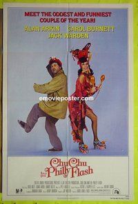 A163 CHU CHU & THE PHILLY FLASH one-sheet movie poster '81 Alan Arkin