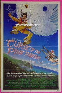 A203 CURSE OF THE PINK PANTHER one-sheet movie poster '83 Niven