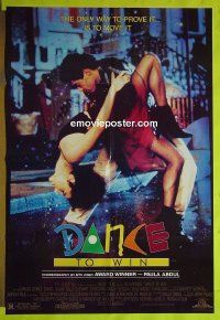 A214 DANCE TO WIN one-sheet movie poster '89 Carlos Gomez, Paula Abdul