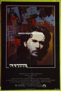 A219 DANIEL one-sheet movie poster '83 Timothy Hutton, Mandy Patinkin