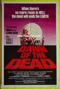 A229 DAWN OF THE DEAD one-sheet movie poster '79 George Romero