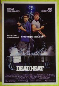 A241 DEAD HEAT one-sheet movie poster '88 Treat Williams, Joe Piscopo