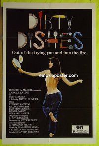 A292 DIRTY DISHES int'l one-sheet movie poster '78 Joyce Bunuel
