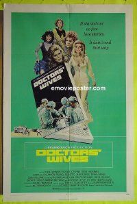 A301 DOCTORS' WIVES one-sheet movie poster '71 Dyan Cannon