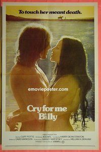 A361 FACE TO THE WIND one-sheet movie poster R77 Cry For Me Billy