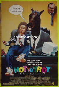 A568 HOT TO TROT style B one-sheet movie poster '88 Bobcat Goldthwait