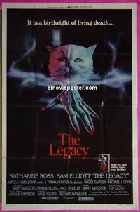 A721 LEGACY style B one-sheet movie poster '79 Katharine Ross, Elliot