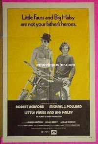 A730 LITTLE FAUSS & BIG HALSY one-sheet movie poster '70 Robert Redford