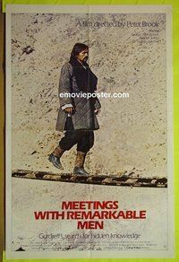 A780 MEETINGS WITH REMARKABLE MEN one-sheet movie poster '79 Peter Brook