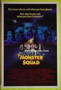 A826 MONSTER SQUAD one-sheet movie poster '87 all the greats!