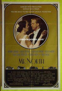 A853 MR NORTH one-sheet movie poster '88 Anthony Edwards, Robert Mitchum