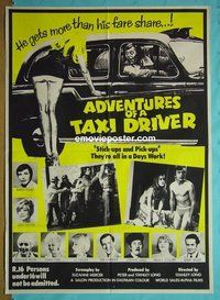 #3050 ADVENTURES OF A TAXI DRIVER New Zealand '76