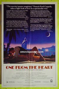 A909 ONE FROM THE HEART one-sheet movie poster '82 Francis Ford Coppola