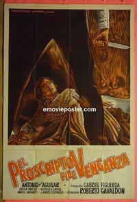 C433 AQUI ESTA HERACLIO BERNAL Argentinean movie poster '58 Aguilar