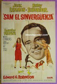 C554 GOOD NEIGHBOR SAM Argentinean movie poster '64 Jack Lemmon