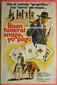 C567 HAVE A GOOD FUNERAL MY FRIEND SARTANA WILL PAY Argentinean movie poster
