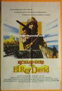 C594 KING DAVID Argentinean movie poster '85 Richard Gere, Woodward